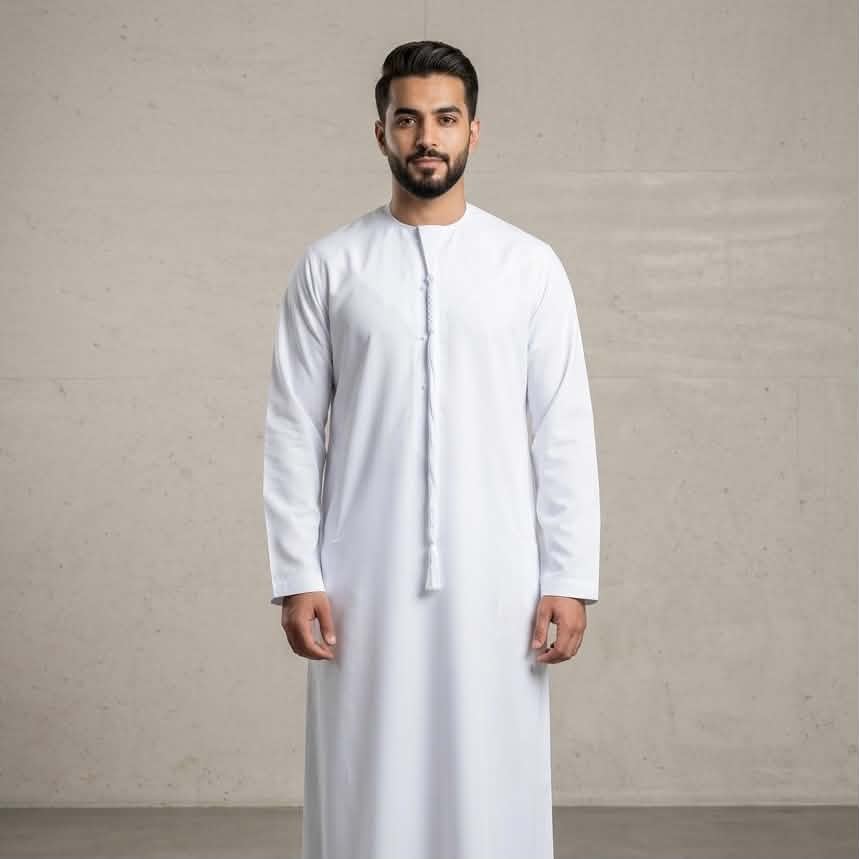 EMIRATI THOBE WHITE