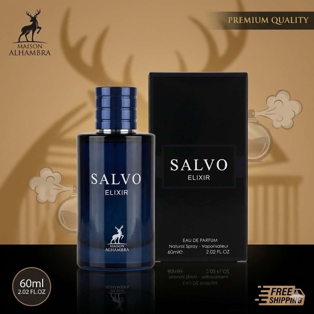 Salvo Elixir for Men - 60ml EDP